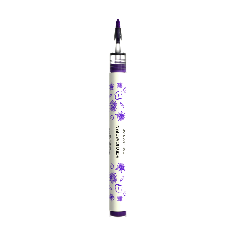 Madam Glam Purple Art Pen Light Gray