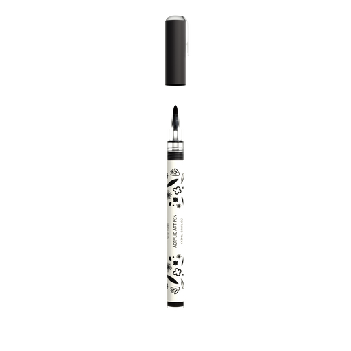 Madam Glam Black Art Pen White Smoke