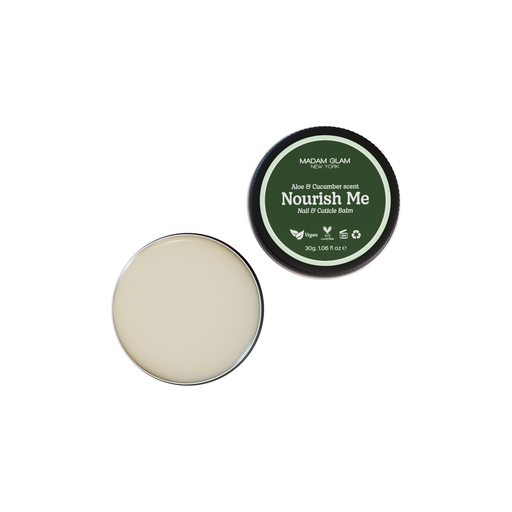 Madam Glam Nourish Me - Nail & Cuticle Balm Light Gray