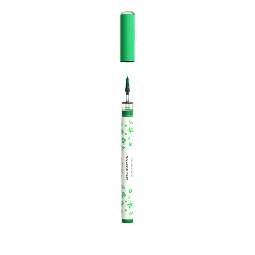 Madam Glam Green Art Pen Light Gray