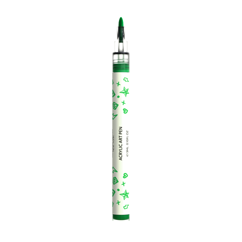 Madam Glam Green Art Pen Light Gray