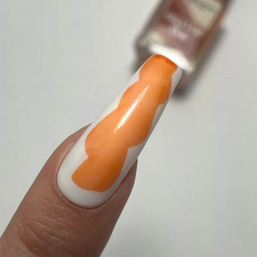 Madam Glam Orange Nail Art Ink Gray