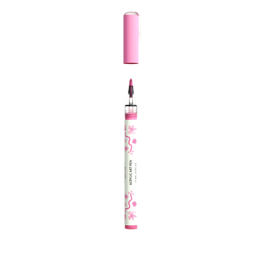 Madam Glam Pink Art Pen White Smoke