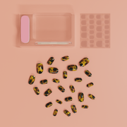 Madam Glam Tortie - exPRESS-on nails Tan