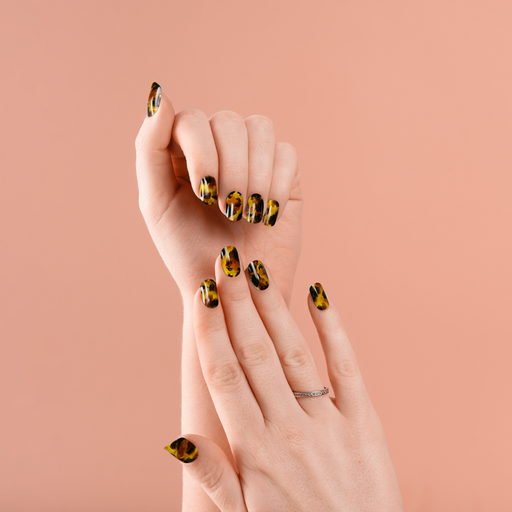 Madam Glam Tortie - exPRESS-on nails Tan