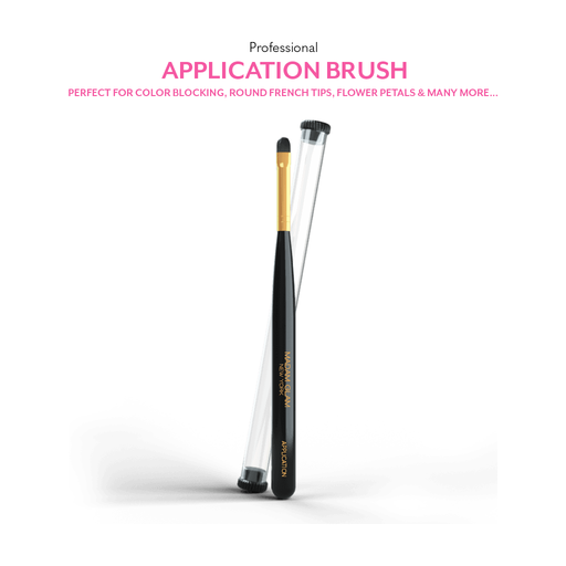 Madam Glam Professional Gel Application Nail Brush Dark Slate Gray