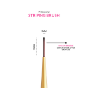 Madam Glam Professional Striping Nail Brush Black