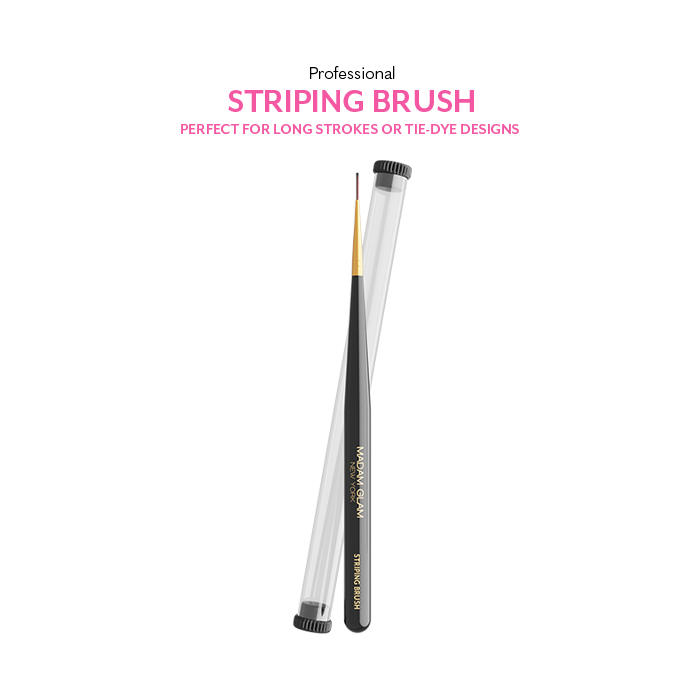 Madam Glam Professional Striping Nail Brush Dark Slate Gray