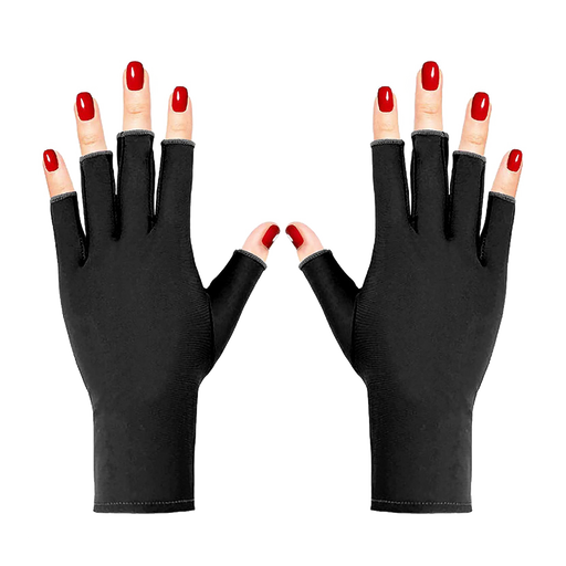 Madam Glam UV Protection Gloves Dark Slate Gray