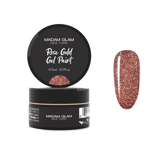 Madam Glam Rose Gold Gel paint Dark Slate Gray