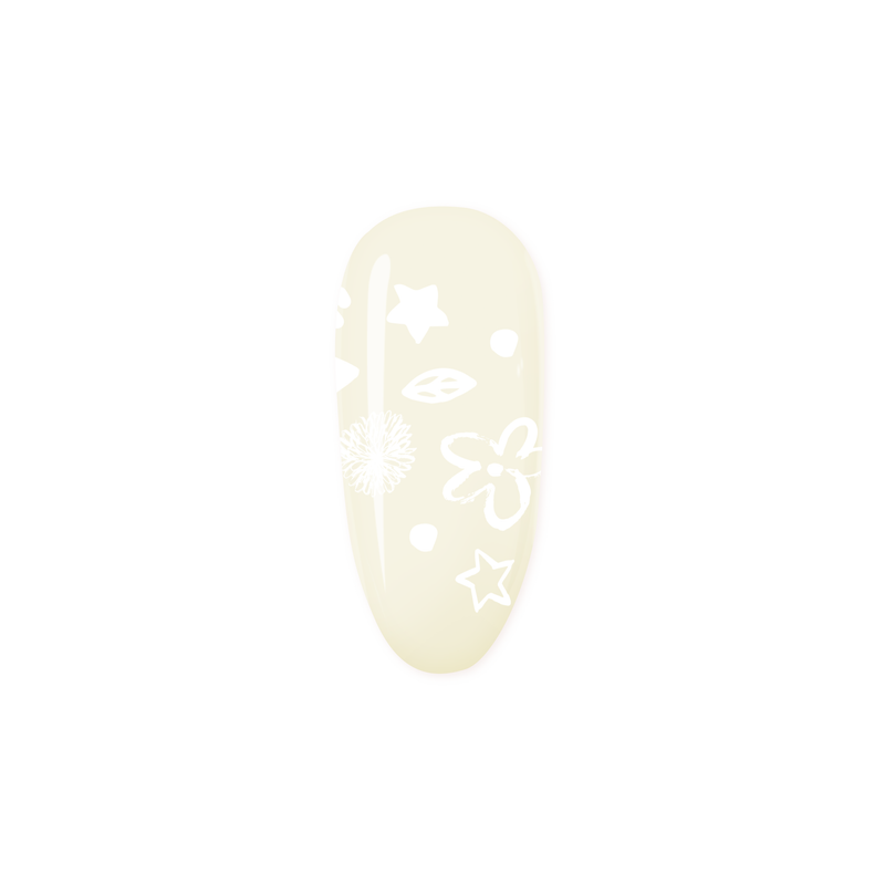 Madam Glam White Art Pen Beige
