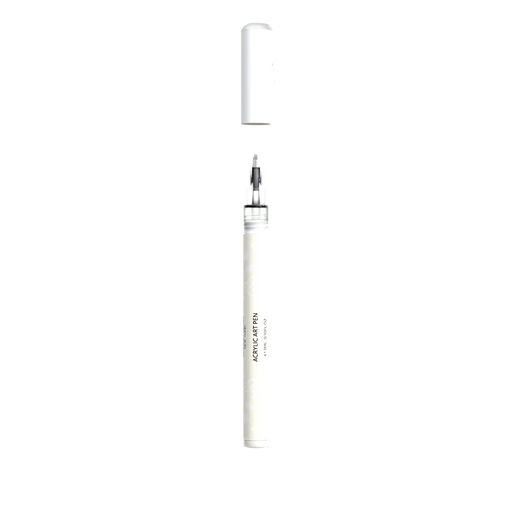 Madam Glam White Art Pen Light Gray