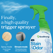 EcoStrong Pet Stain and Odor Eliminator Pet & Animal > Pet Stain & Odor Light Sea Green Citrus / 1 Gallon Jug,Citrus / 32 oz Sprayer Bottle and 1 Gallon Refill,Citrus / 32 oz Sprayer Bottle,Jasmine Bloom / 1 Gallon Jug,Jasmine Bloom / 32 oz Sprayer Bottle and 1 Gallon Refill,Jasmine Bloom / 32 oz Sprayer Bottle,Santal Woods / 1 Gallon Jug,Sa