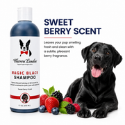 Warren London Magic Black Brightening Dog Shampoo Pet Shampoo & Conditioner White Smoke