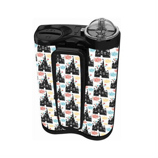 Peelz Magical Castle Sticker for Medtronic MiniMed 770G & 780G Peelz/Stickers White Smoke Whole System Peelz (front back + clip),Front Peelz,Back and Clip Peelz