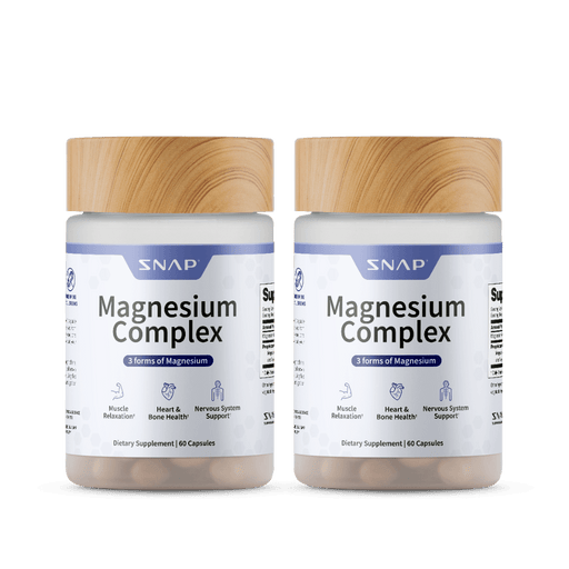 Snap Supplements Magnesium Complex - 2 Bottles hidden White Smoke