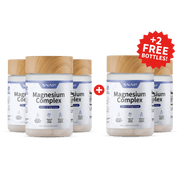 Snap Supplements Magnesium Complex - Buy 3 Get 2 Free hidden Black