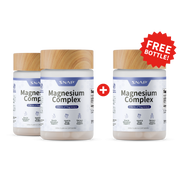 Snap Supplements Magnesium Complex  - Buy 2, Get 1 Free Black