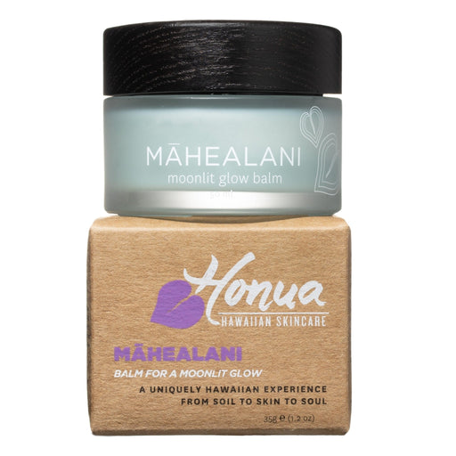 Honua Hawaiian Skincare Māhealani - Skin Plumping Moonlit Glow Balm Moisturizer Rosy Brown