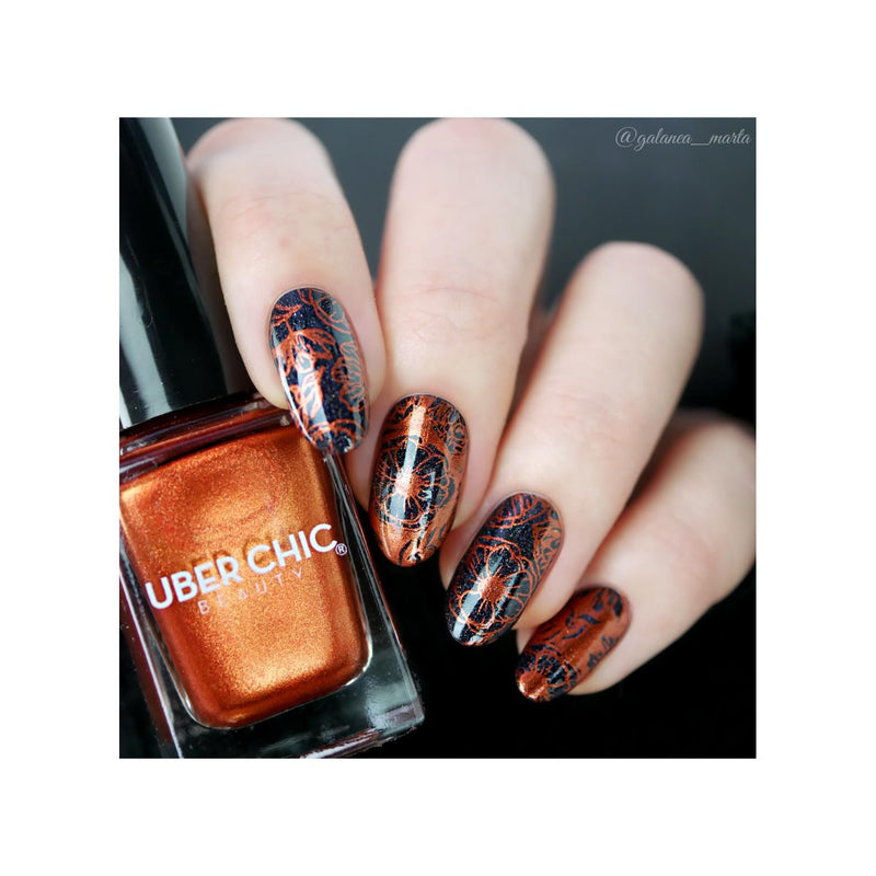 UberChic Beauty Mahogany - Stamping Polish Stamping Polish Black