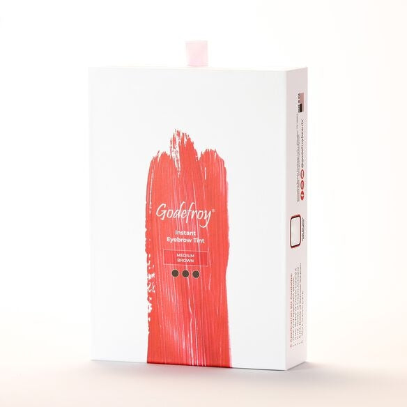 Stirling Soap Co Instant Eyebrow Tint | Natural Eyebrow Tinting Kit by Godefroy Eyebrow Tint White Smoke Six Applications / Natural Black,Six Applications / Dark Brown,Six Applications / Medium Brown,Six Applications / Light Brown,Three Applications / Jet Black,Three Applications / Natural Black,Three Applications / Dark Brown,Three Applications / Medium Bro