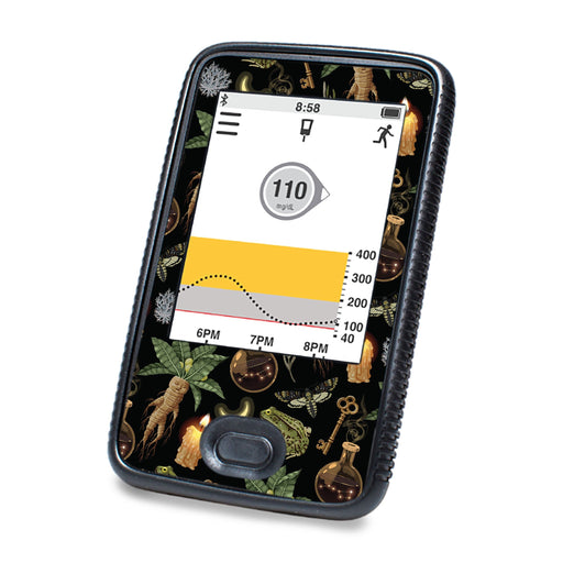 Peelz Mandrakes DEXCOM G6 Touchscreen Receiver Peelz/Stickers White Smoke
