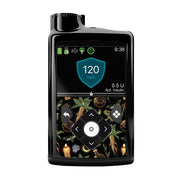 Peelz Mandrakes for Medtronic MiniMed 770G & 780G Peelz/Stickers Black Whole System Peelz (front back + clip),Front Peelz