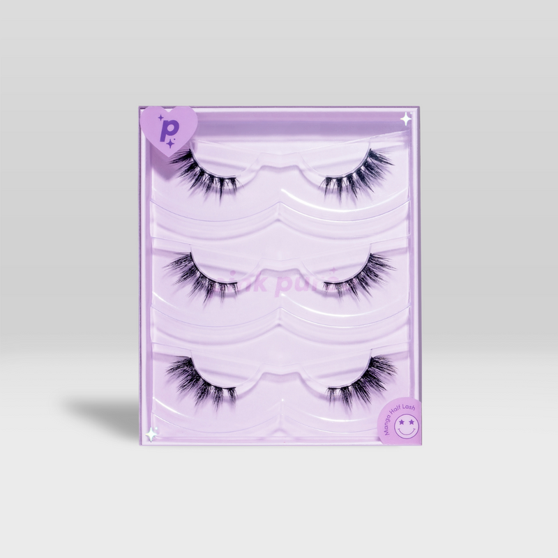 Pink Purée Manga Muse Bundle Faux Mink Lashes Lavender