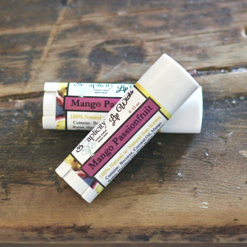 Soaplicity Mango Passionfruit Lip Wick Lip Balm Lip Balms Dim Gray