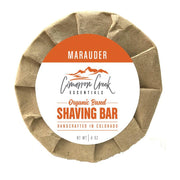 Cimarron Creek Essentials Marauder Organic Shaving Bar Soap 3.2oz Shaving & Grooming Rosy Brown Single Bar,2 Pack,3 Pack