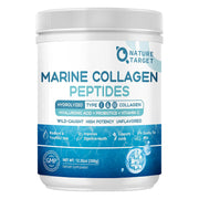 Nature Target Marine Collagen Peptides Powder, 10 Billion CFUs, 12.35 OZ Collagen White Smoke
