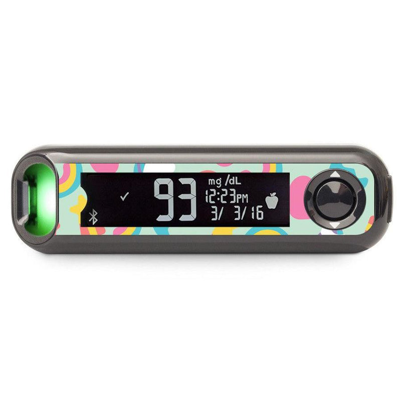 Peelz Marshmallow Charms Bayer Contour© Next One Glucometer Peelz/Stickers Dark Slate Gray