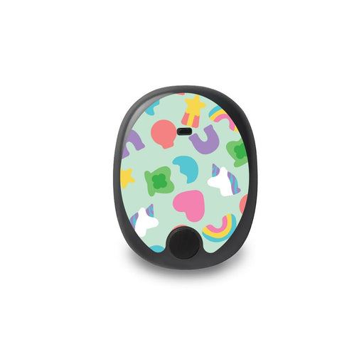 Peelz Marshmallow Charms Eversense Smart Transmitter Peelz/Stickers White Smoke