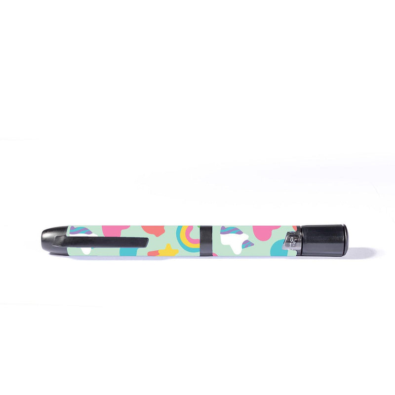 Peelz Marshmallow  Charms InPen - Smart Insulin Pen Peelz/Stickers White Smoke