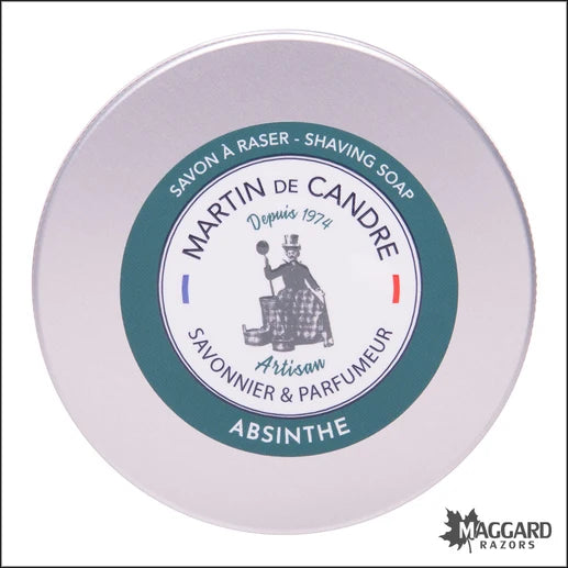 Martin de Candre Martin de Candre Absinthe Shaving Soap Envelpe Shaving Soap White Smoke