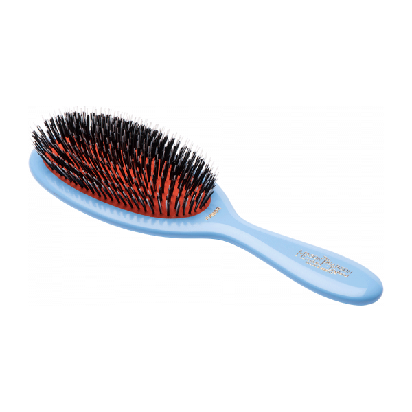 Mason Pearson Mason Pearson Junior Bristle & Nylon Hair Brush BN2 Hair Brush Light Steel Blue Blue