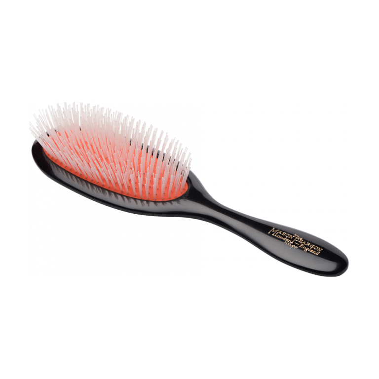 Mason Pearson Mason Pearson Handy Nylon Hairbrush N3 Hair Brush Rosy Brown Dark Ruby