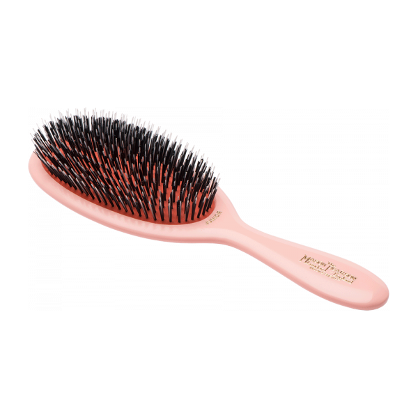 Mason Pearson Mason Pearson Junior Bristle & Nylon Hair Brush BN2 Hair Brush Black Pink