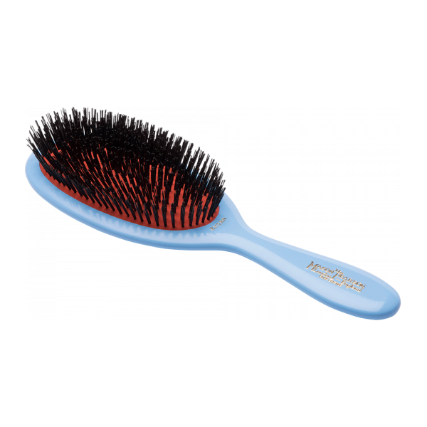Mason Pearson Mason Pearson Small Extra Boar Bristle Hairbrush B2 Hair Brush Light Steel Blue Blue