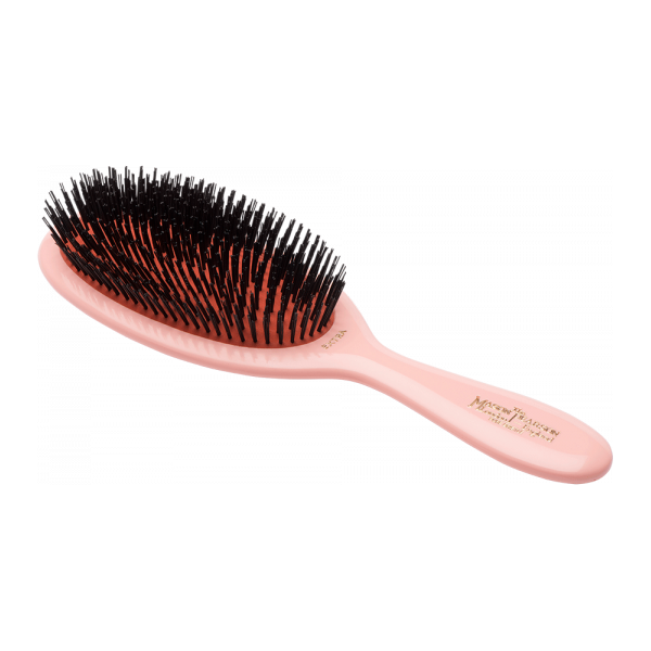 Mason Pearson Mason Pearson Small Extra Boar Bristle Hairbrush B2 Hair Brush Black Pink