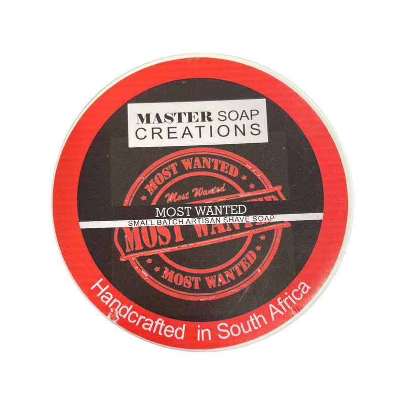 Master Soap Creations MASTER SOAP CREATIONS - MOST WANTED SHAVE SOAP, 6 Oz Shaving & Grooming White Smoke