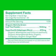 Further Food Superfood Matcha Superfood Blends Lime Green 1 Pack,2 Pack,3 Pack