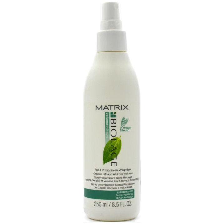 Matrix Matrix Biolage Voluma Therapie Full Lift Spray In Volumizer 250ml Hair Volumizer Spray Light Gray