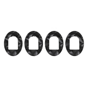 Peelz Matte Geometric Pod Patch Tape - Pump Peelz Patch Medical Tape White Smoke 4-Pack Omnipod Tape