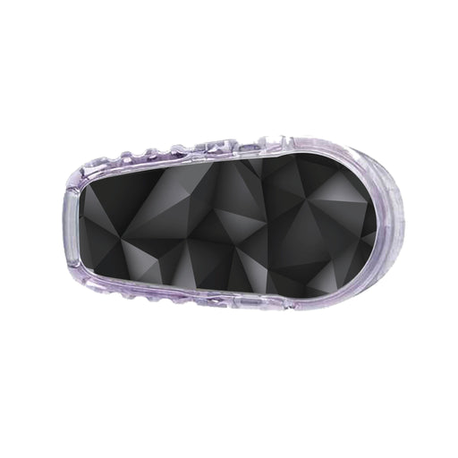 Peelz Matte Geometric Sticker Designed for the DEXCOM Transmitter Peelz/Stickers Dark Slate Gray G6