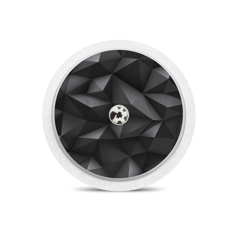 Peelz Matte Geometric for Freestyle Libre 2 Peelz/Stickers Dark Slate Gray Sensor Only