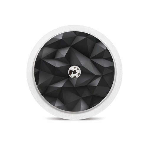 Peelz Matte Geometric for Freestyle Libre 2 Peelz/Stickers Dark Slate Gray Sensor Only