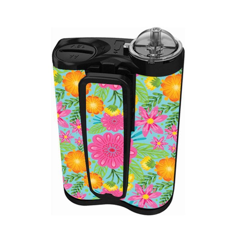 Peelz May Flowers Sticker for Medtronic MiniMed 770G & 780G Peelz/Stickers White Smoke Back and Clip Peelz