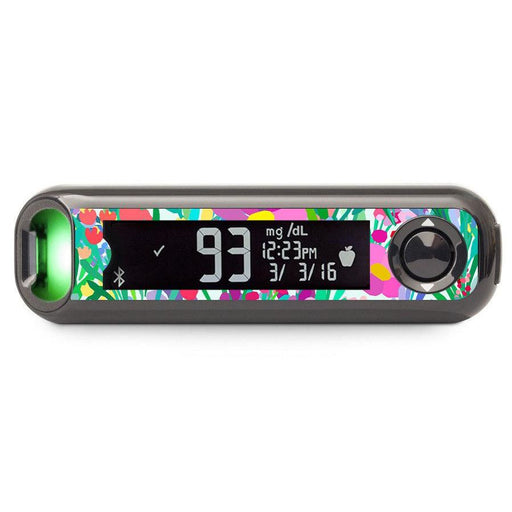 Peelz Meadow Bayer Contour© Next One Glucometer Peelz/Stickers Black
