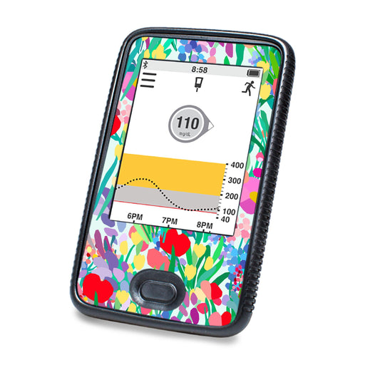 Peelz Meadow DEXCOM G6 Touchscreen Receiver Peelz/Stickers White Smoke